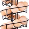 Goliving Eierrek - Eierhouder - Eiermand - Eieren Bewaren - Draaibaar - Ruimtebesparend - RVS - Zwart 2 Goliving Eierrek - Eierhouder - Eiermand - Eieren Bewaren - Draaibaar - Ruimtebesparend - RVS - Zwart -Keuken Benodigdheden Winkel 500x1200 1