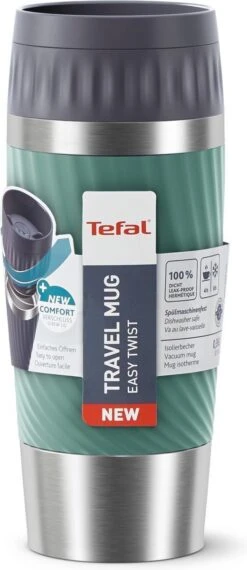 Tefal Travel Mug Easy Twist Thermobeker - Groen - 0,36 Liter 23 Tefal Travel Mug Easy Twist Thermobeker - Groen - 0,36 Liter -Keuken Benodigdheden Winkel 520x1200