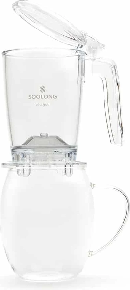 Soolong Teamaker - Theemaker - Theepot - Ice Tea Maker- 400ml - 1stuks 5 Soolong Teamaker - Theemaker - Theepot - Ice Tea Maker- 400ml - 1stuks - Afbeelding 3