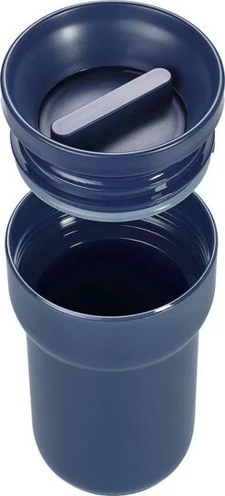 Mepal Reisbeker Ellipse 275 Ml - Houdt Je Drankje 30 Minuten Warm - Nordic Denim - Koffiebeker To Go - Lekdicht - Travel Mug -Keuken Benodigdheden Winkel 545x1200