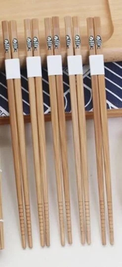 Chopsticks - Bamboe - 5 Paar - Sushi - Giftset 10 Chopsticks - Bamboe - 5 Paar - Sushi - Giftset -Keuken Benodigdheden Winkel 551x1200 1