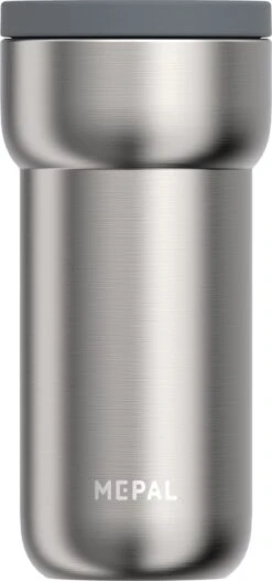 Mepal Isoleerbeker Ellipse 375 Ml – Houdt Je Drankje 4 Uur Warm En 8 Uur Koud – Natural Brushed – Koffiebeker To Go – Lekdicht – Thermosbeker -Keuken Benodigdheden Winkel 564x1200