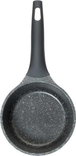 Sola Steelpan Fair Cooking - Ø 18 Cm - Zwart/wit - Aluminium - Antiaanbaklaag -Keuken Benodigdheden Winkel 586x1200