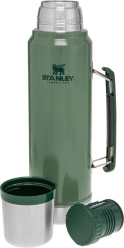 Stanley The Legendary Classic Bottle 1,00L - Thermosfles - Hammertone Green -Keuken Benodigdheden Winkel 602x1200