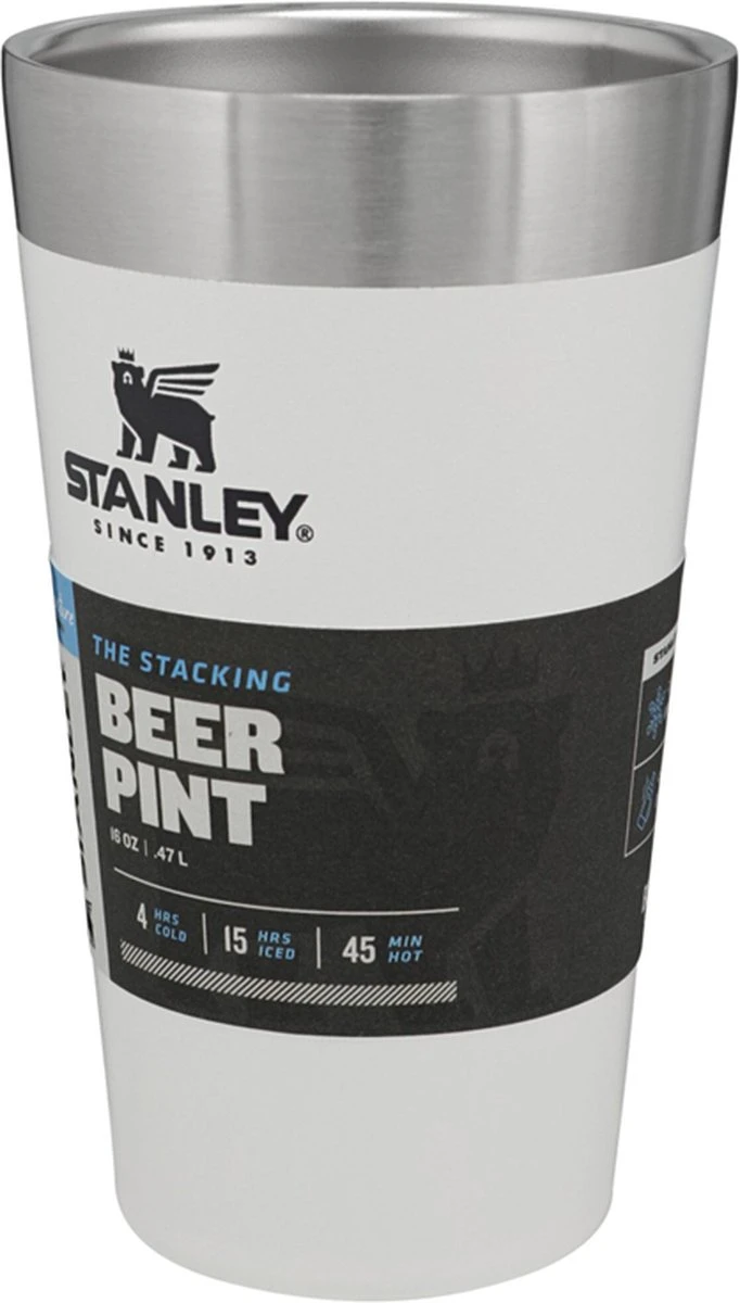 Stanley The Stacking Beer Pint 0,47l - Beker - Hammertone Green 22 Stanley The Stacking Beer Pint 0,47l - Beker - Hammertone Green - Afbeelding 20
