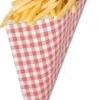 Frietzakken - Papier - Rood/Wit - 25 Stuks Met Bio Houten Vorkjes 25 Stukjes -Keuken Benodigdheden Winkel 683x1200 5