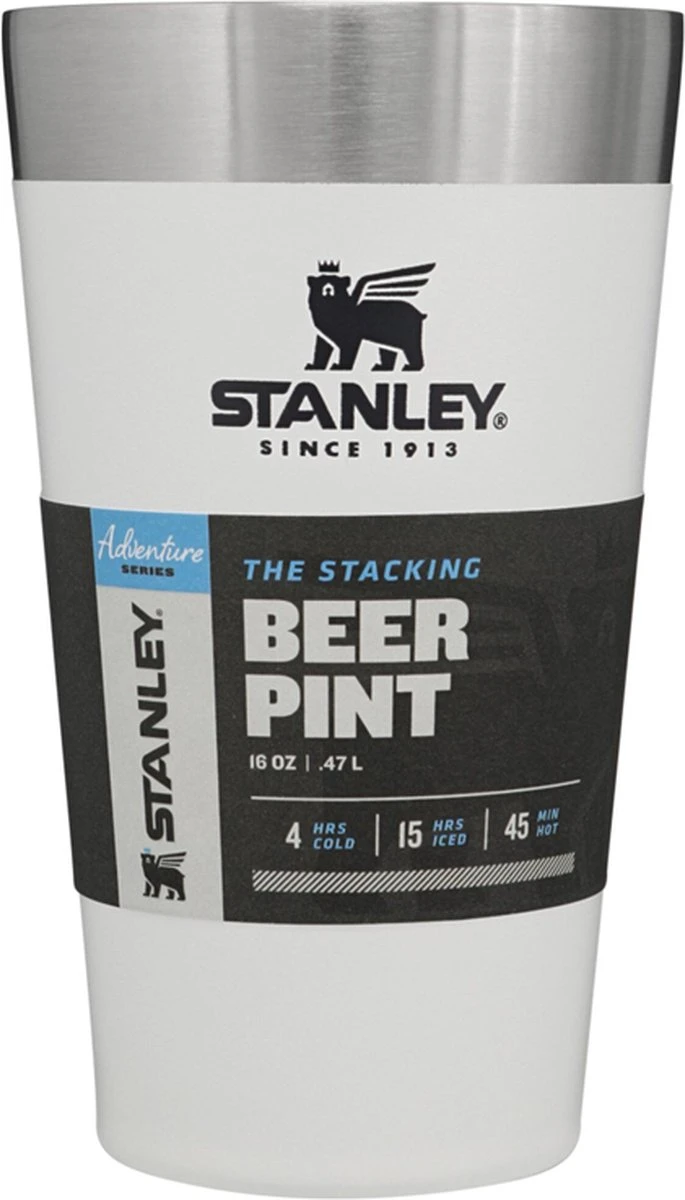 Stanley The Stacking Beer Pint 0,47l - Beker - Hammertone Green 13 Stanley The Stacking Beer Pint 0,47l - Beker - Hammertone Green - Afbeelding 11