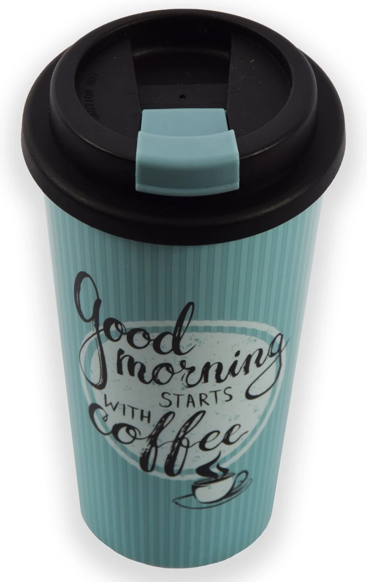 Travel Mug - 450 Ml - Koffiebeker To Go - Mok Koffie Of Thee - Reisbeker, Koffiebeker - Coffee To Go Beker - CRUISING TRAVEL MUG - To-Go Beker GOODMORNING Kleine Formaat 5 Travel Mug - 450 Ml - Koffiebeker To Go - Mok Koffie Of Thee - Reisbeker, Koffiebeker - Coffee To Go Beker - CRUISING TRAVEL MUG - To-Go Beker GOODMORNING Kleine Formaat - Afbeelding 3