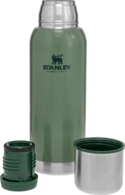 Stanley The Stainless Steel Vacuum Bottle 1,0L - Thermosfles - Hammertone Green -Keuken Benodigdheden Winkel 772x1200 4