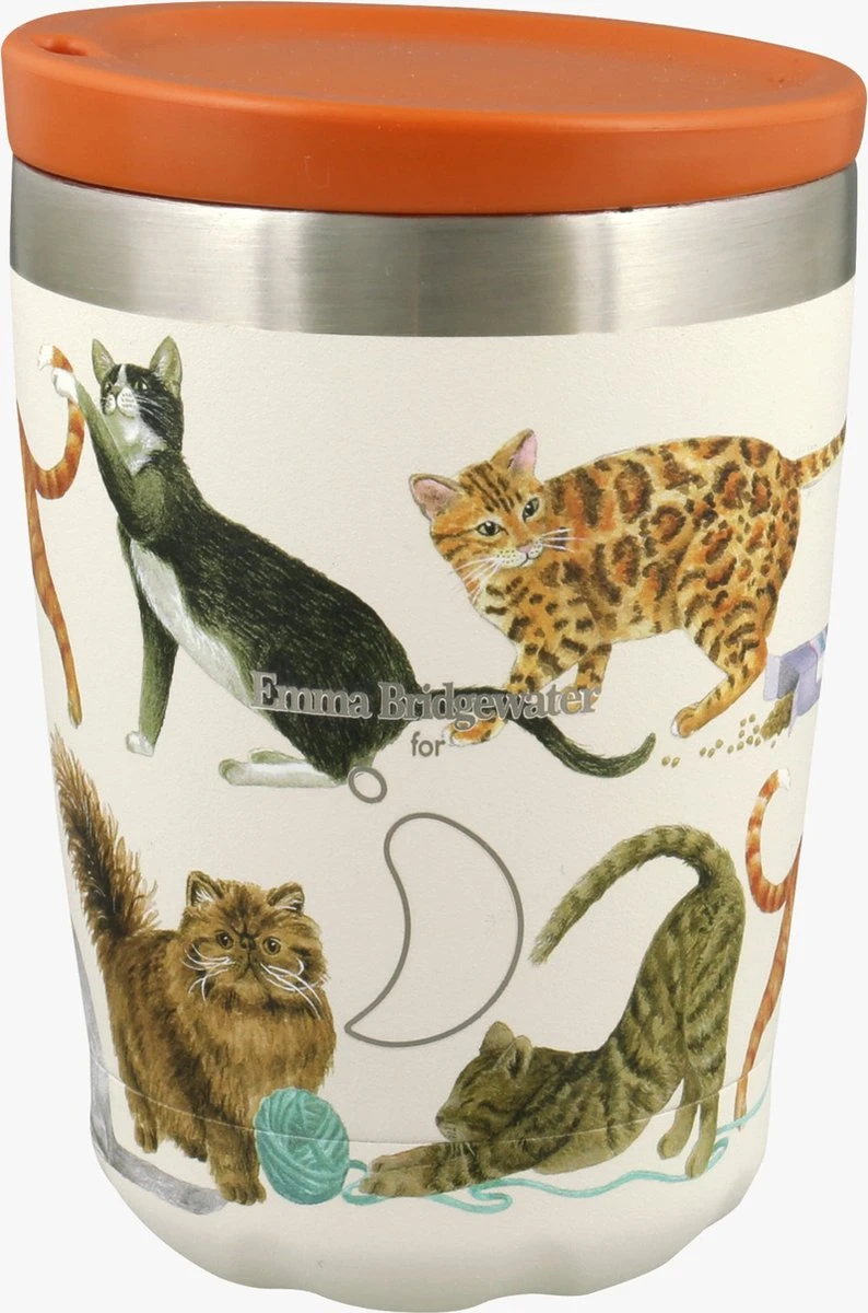 Emma Bridgewater Chilly Coffee Cup Cats 340 Ml. 3 Emma Bridgewater Chilly Coffee Cup Cats 340 Ml.