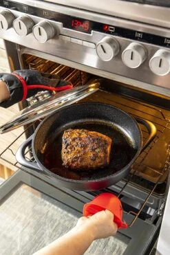 Smile 10-Delige Pannenset - Anti Aanbaklaag - Vaatwasser Bestendig - Zwart - MGK-17 20 Smile 10-Delige Pannenset - Anti Aanbaklaag - Vaatwasser Bestendig - Zwart - MGK-17 -Keuken Benodigdheden Winkel 800x1200 15