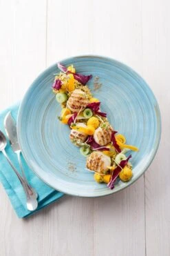 Cosy & Trendy Turbolino Plat Bord - Ø 27 Cm - Blauw - Set-6 -Keuken Benodigdheden Winkel 800x1200 62