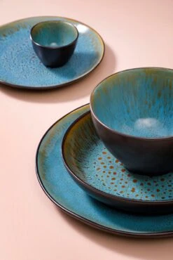 Palmer Serviesset Lotus Stoneware 6-persoons 24-delig Zwart Turquoise 28 Palmer Serviesset Lotus Stoneware 6-persoons 24-delig Zwart Turquoise -Keuken Benodigdheden Winkel 801x1200 21