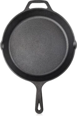 Navaris Gietijzeren Koekenpan - Braadpan Van Gietijzer - Ronde Skillet - Geschikt Voor Alle Warmtebronnen - Ø 30 Cm - Ovenbestendig Tot 260 Graden -Keuken Benodigdheden Winkel 802x1200 1