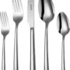 Sola Bestekset Donau - Modern - 12 Persoons - 64 Delig - Zilverwit Edelstaal 18/10 - RVS - Zilver 1 Sola Bestekset Donau - Modern - 12 Persoons - 64 Delig - Zilverwit Edelstaal 18/10 - RVS - Zilver -Keuken Benodigdheden Winkel 819x1200