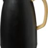 Koffie/thee Thermoskan/isoleerkan RVS 1 Liter Zwart - Isoleerkannen Voor Warme / Koude Dranken -Keuken Benodigdheden Winkel 820x1200
