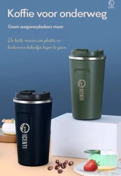 ICENTI - RVS Koffiebeker To Go - 380ml – Groen - Thermosbeker - Lekvrij - Dubbelwandig - Koffie Beker - Theebeker – Coffeemugg - Theemugg 10 ICENTI - RVS Koffiebeker To Go - 380ml – Groen - Thermosbeker - Lekvrij - Dubbelwandig - Koffie Beker - Theebeker – Coffeemugg - Theemugg -Keuken Benodigdheden Winkel 824x1200 1