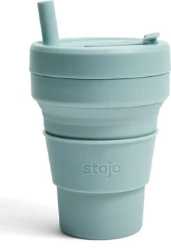 Stojo - Biggie Cup - 470 Ml - Herbruikbaar - Opvouwbaar - Groen 17 Stojo - Biggie Cup - 470 Ml - Herbruikbaar - Opvouwbaar - Groen -Keuken Benodigdheden Winkel 827x1200 5
