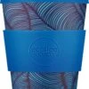 Ecoffee Cup Dotonburi PLA - Koffiebeker To Go 350 Ml - Blauw Siliconen 2 Ecoffee Cup Dotonburi PLA - Koffiebeker To Go 350 Ml - Blauw Siliconen -Keuken Benodigdheden Winkel 832x1200 3
