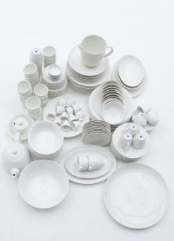 Vtwonen 4 Koffiekopjes Met Schoteltjes - Wit - Porselein - 100ml -Keuken Benodigdheden Winkel 866x1200 6