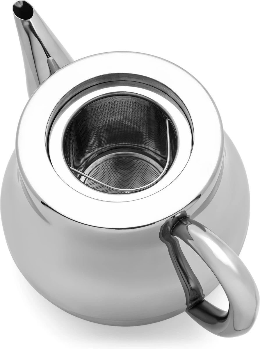 Bredemeijer - Theepot Duet Elena 1,4L Met Filter - Dubbelwandig 7 Bredemeijer - Theepot Duet Elena 1,4L Met Filter - Dubbelwandig - Afbeelding 5