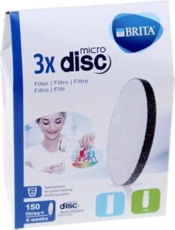 BRITA - Waterfilterpatroon MicroDisc 3-Pack 32 BRITA - Waterfilterpatroon MicroDisc 3-Pack -Keuken Benodigdheden Winkel 914x1200