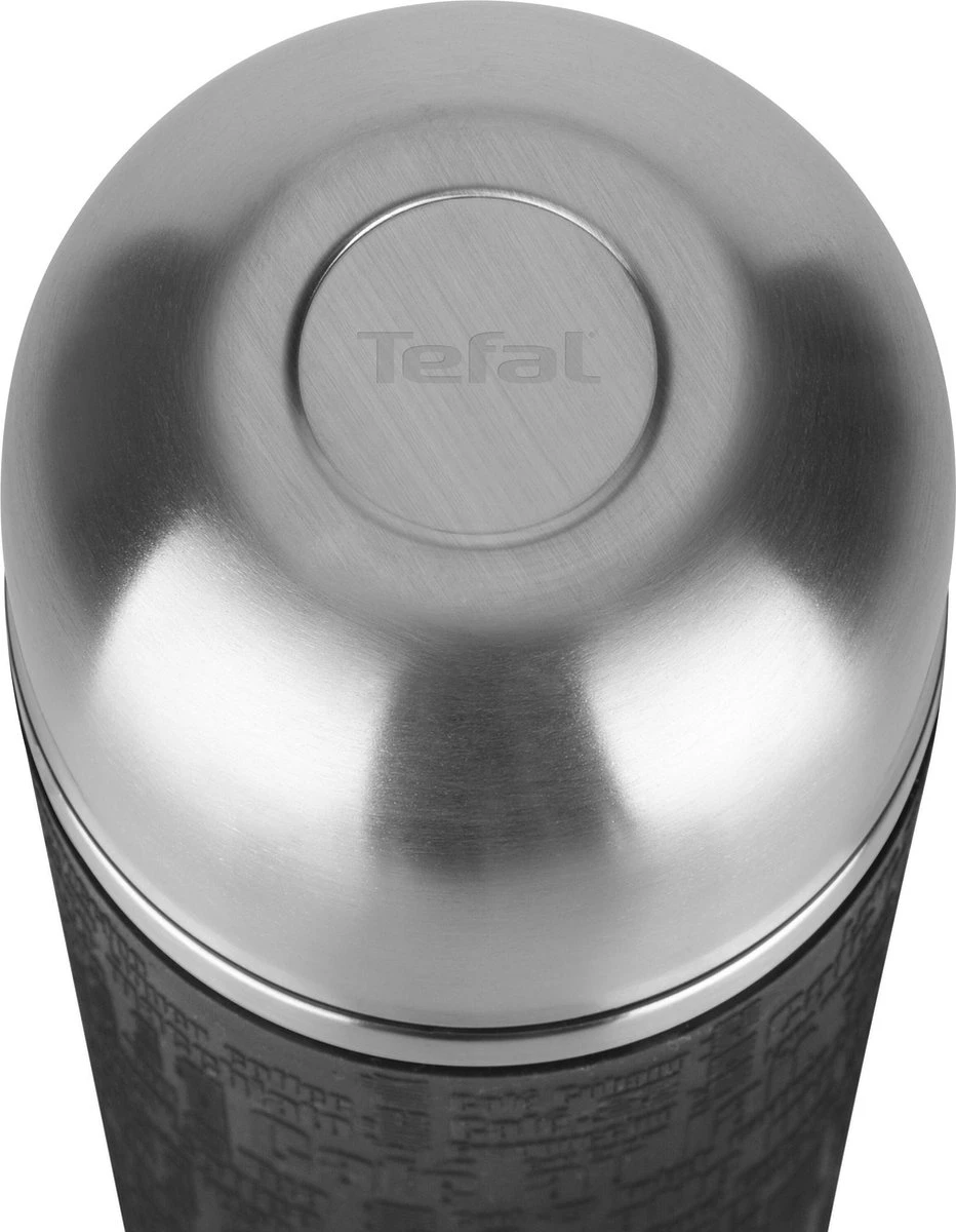 Tefal Senator Sleeve Isoleerfles - 1L - RVS/Zwart 4 Tefal Senator Sleeve Isoleerfles - 1L - RVS/Zwart - Afbeelding 2