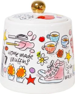 Blond Amsterdam, Happy - Suikerpot Goud 8 Blond Amsterdam, Happy - Suikerpot Goud -Keuken Benodigdheden Winkel 959x1200 3