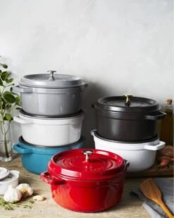 Staub Ronde Braadpan - Ø28 Cm - Zwart 14 Staub Ronde Braadpan - Ø28 Cm - Zwart -Keuken Benodigdheden Winkel 960x1200