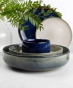 S&P MERIDIAN Diep Bord Ø 17,5cm Grijsgroen (set/4) -Keuken Benodigdheden Winkel 990x1200 3